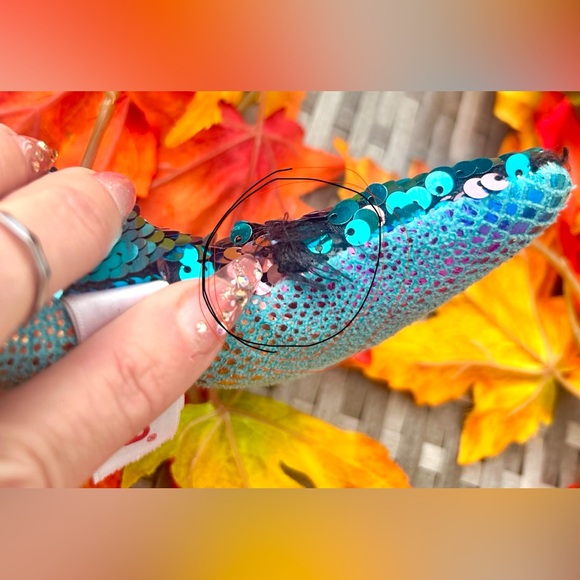 Flip Sequin Dolphin Plushie Stuffed Animal - Picture 6 of 6